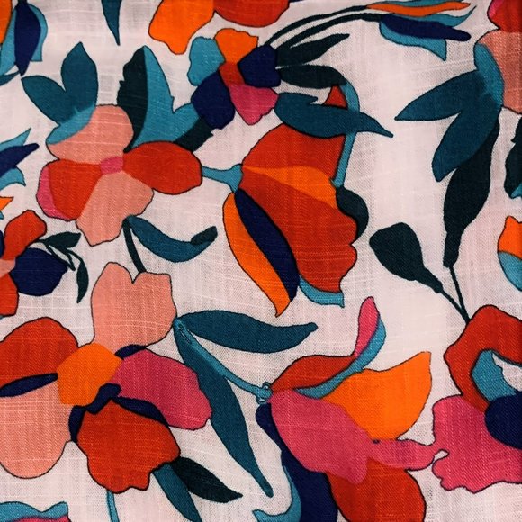 VICI • Linen Blend Hi-Lo Dress in Harvest Floral || Medium - Picture 8 of 8